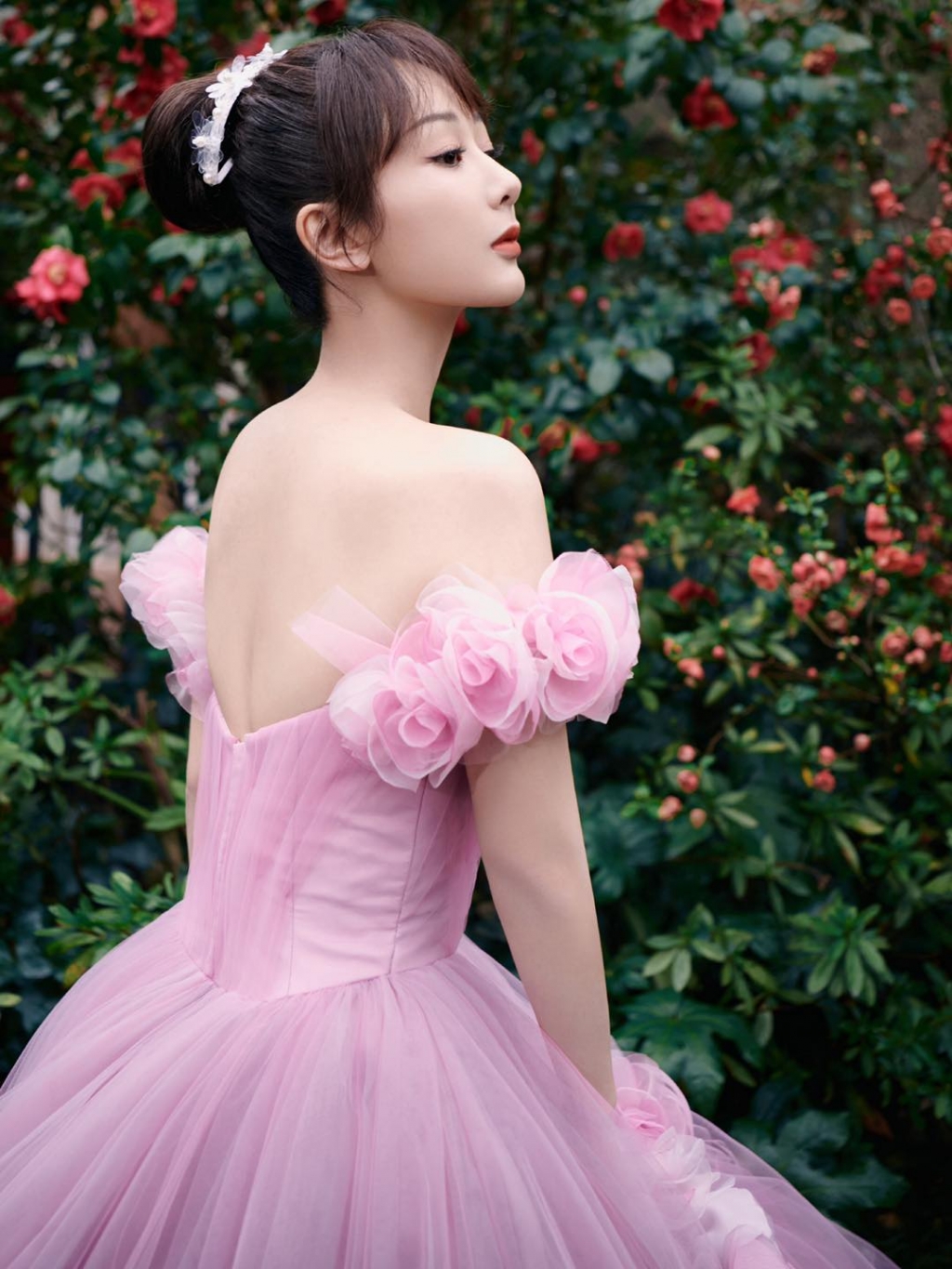 Dương Tử diện váy hồng, như bước ra từ truyện cổ tích, antifan cũng phải 'nín thinh' vì quá đẹp