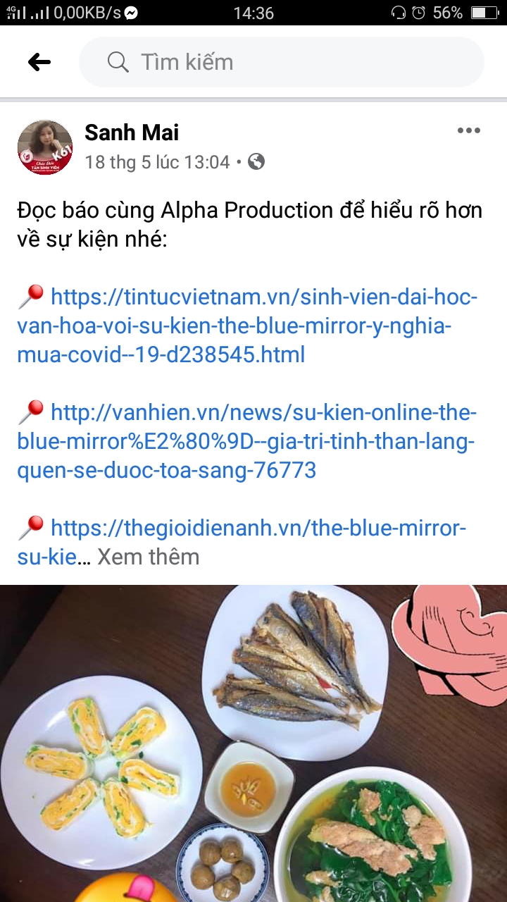 the blue mirror lam su kien online khong kho voi sinh vien van hoa