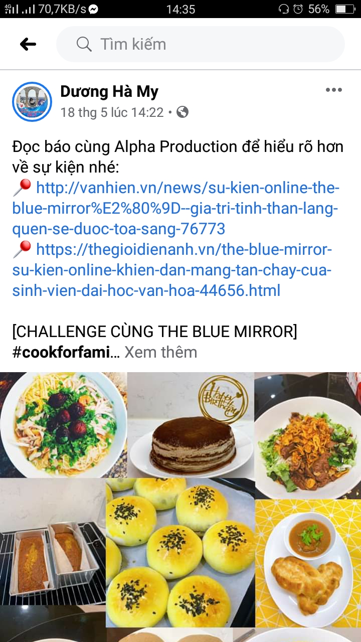 the blue mirror lam su kien online khong kho voi sinh vien van hoa