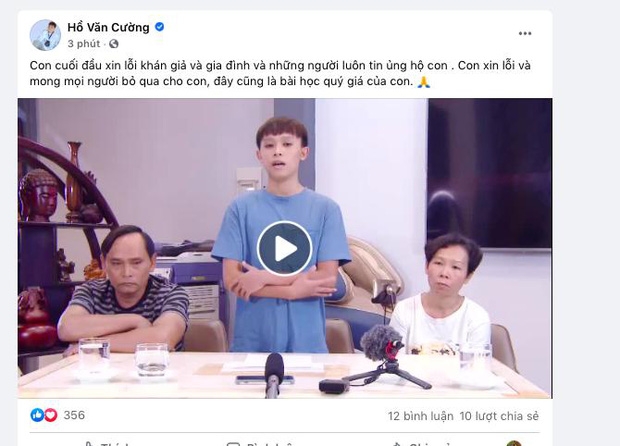 Nóng: Netizen lo lắng cho Hồ Văn Cường, clip xin lỗi Phi Nhung sao gượng gạo đến vậy!