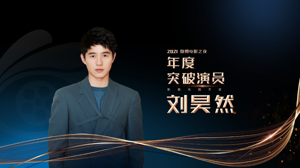 Đêm điện ảnh weibo 2021: Lưu Hạo Nhiên và Hoàng Cảnh Du đồng nhận giải Diễn viên đột phá của năm