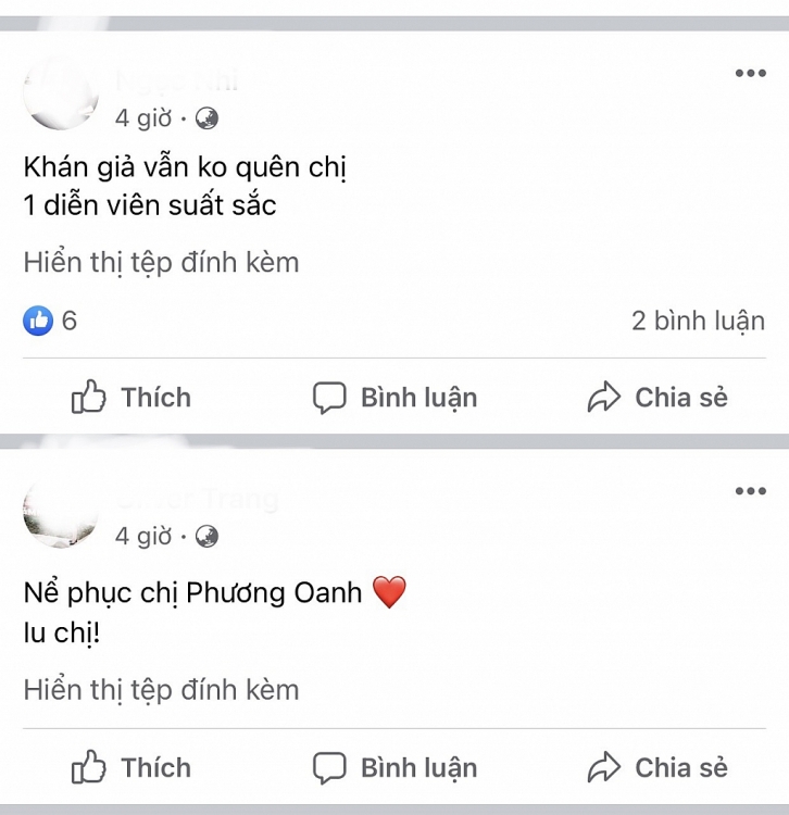 Phương Oanh của 'Hương vị tình thân' chủ động rút khỏi đề cử VTV Award