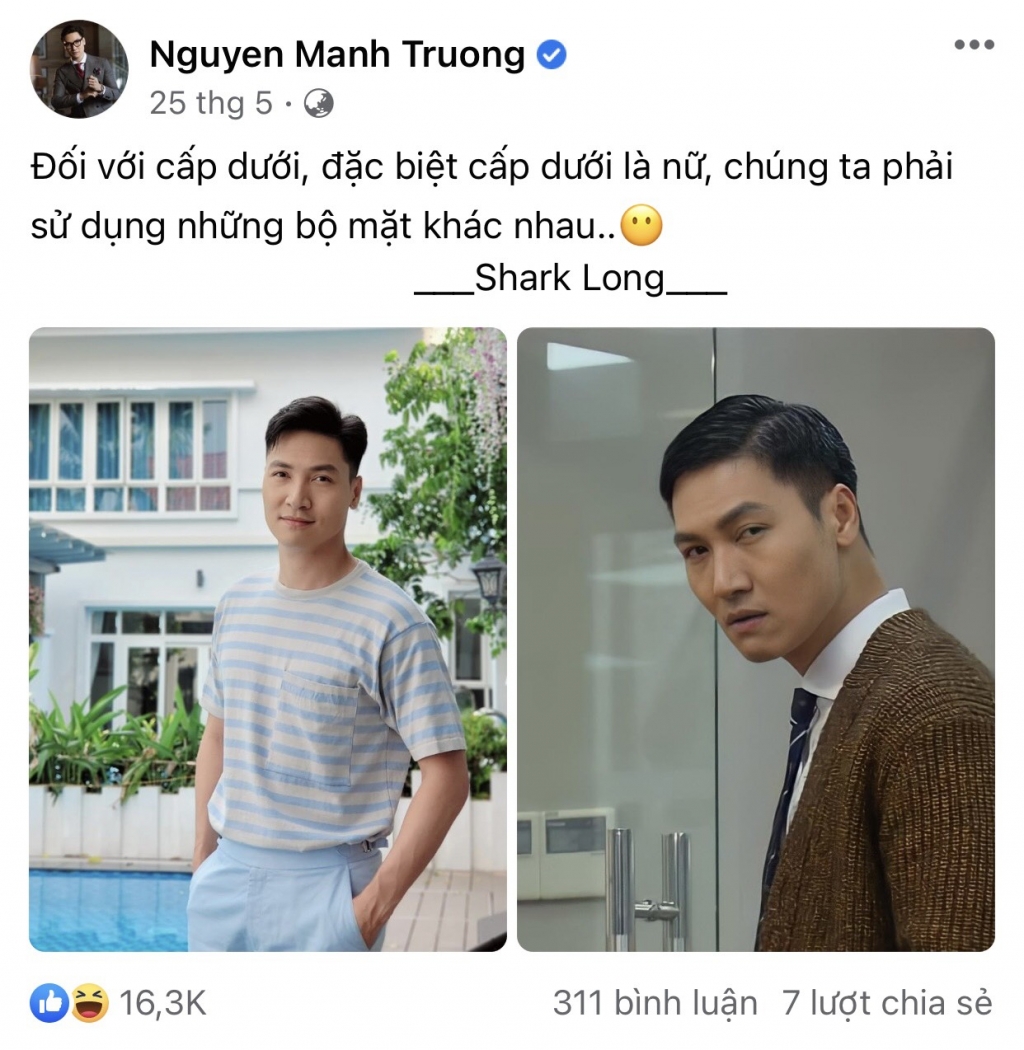 Mạnh Trường cùng 1001 pha 'mặn mòi' với fan 'Hương vị tình thân' trên Facebook