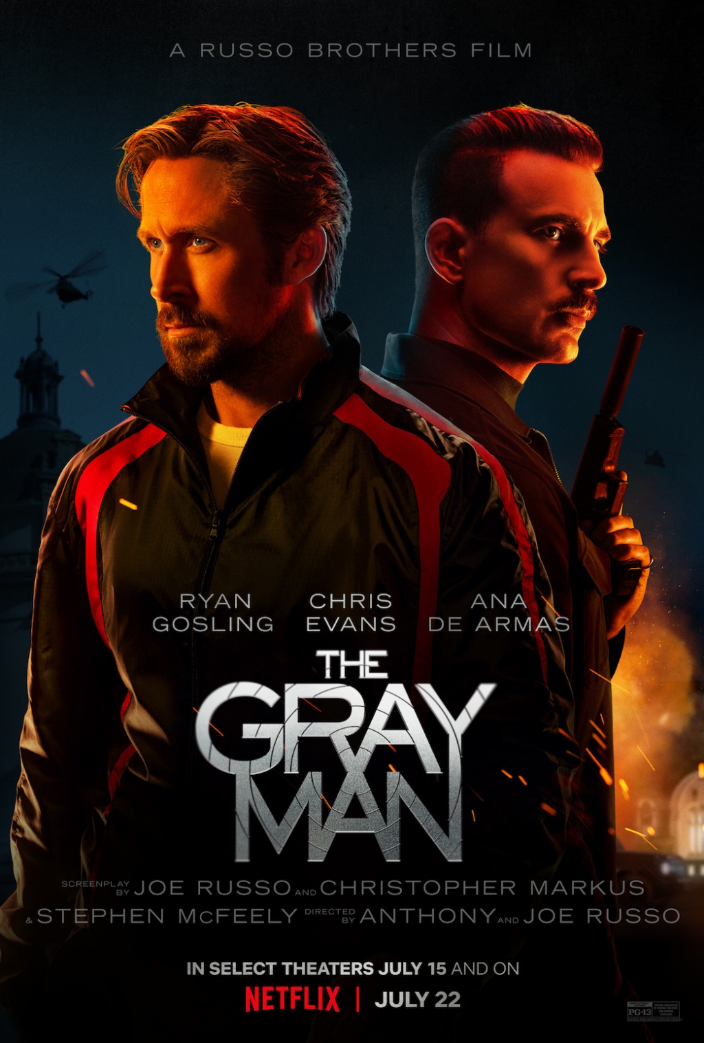 'The Gray Man': Phim hành động của Netflix gây tiếc nuối nhất năm 2022, 'mãn nhãn' nhưng kịch bản 'cũ rích'