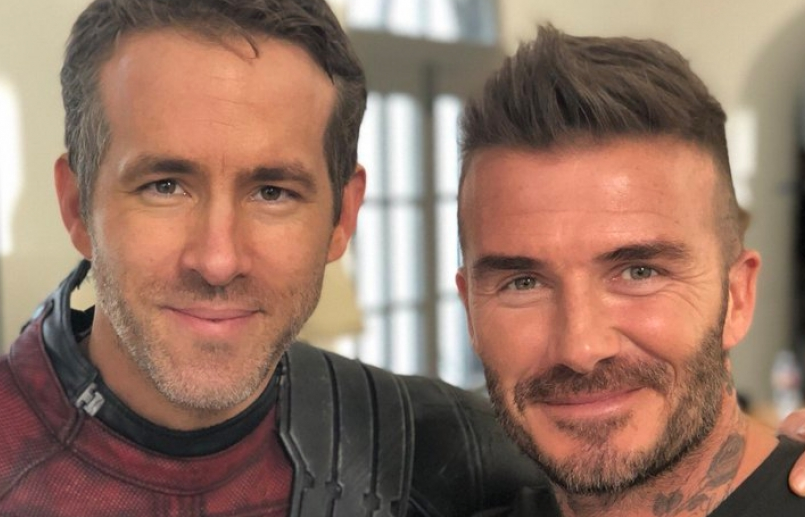 David Beckham công khai khen ngợi vẻ đẹp trai của Ryan Reynolds