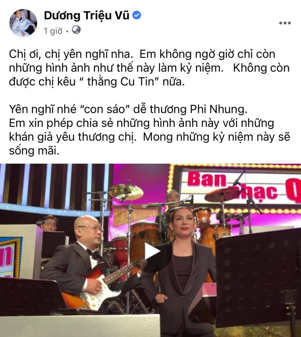 Nghệ sĩ Việt tiếc thương sự ra đi của ca sĩ Phi Nhung