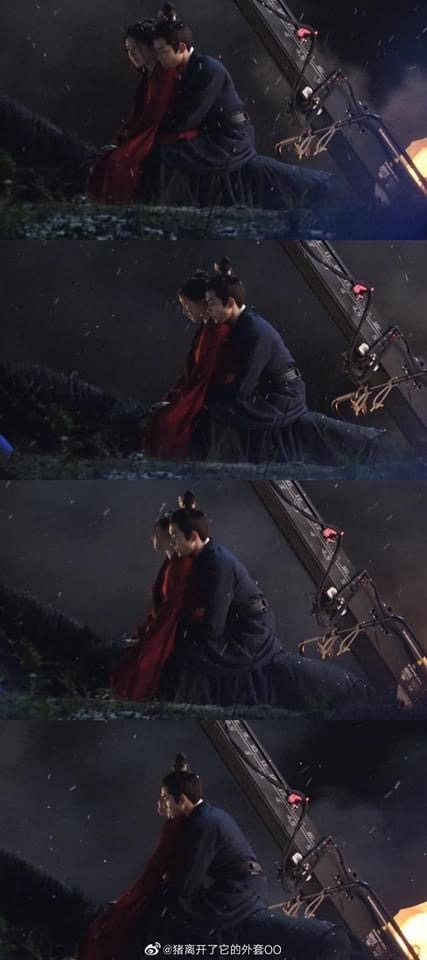 Ngô Lỗi ôm ấp Triệu Lộ Tư tình tứ