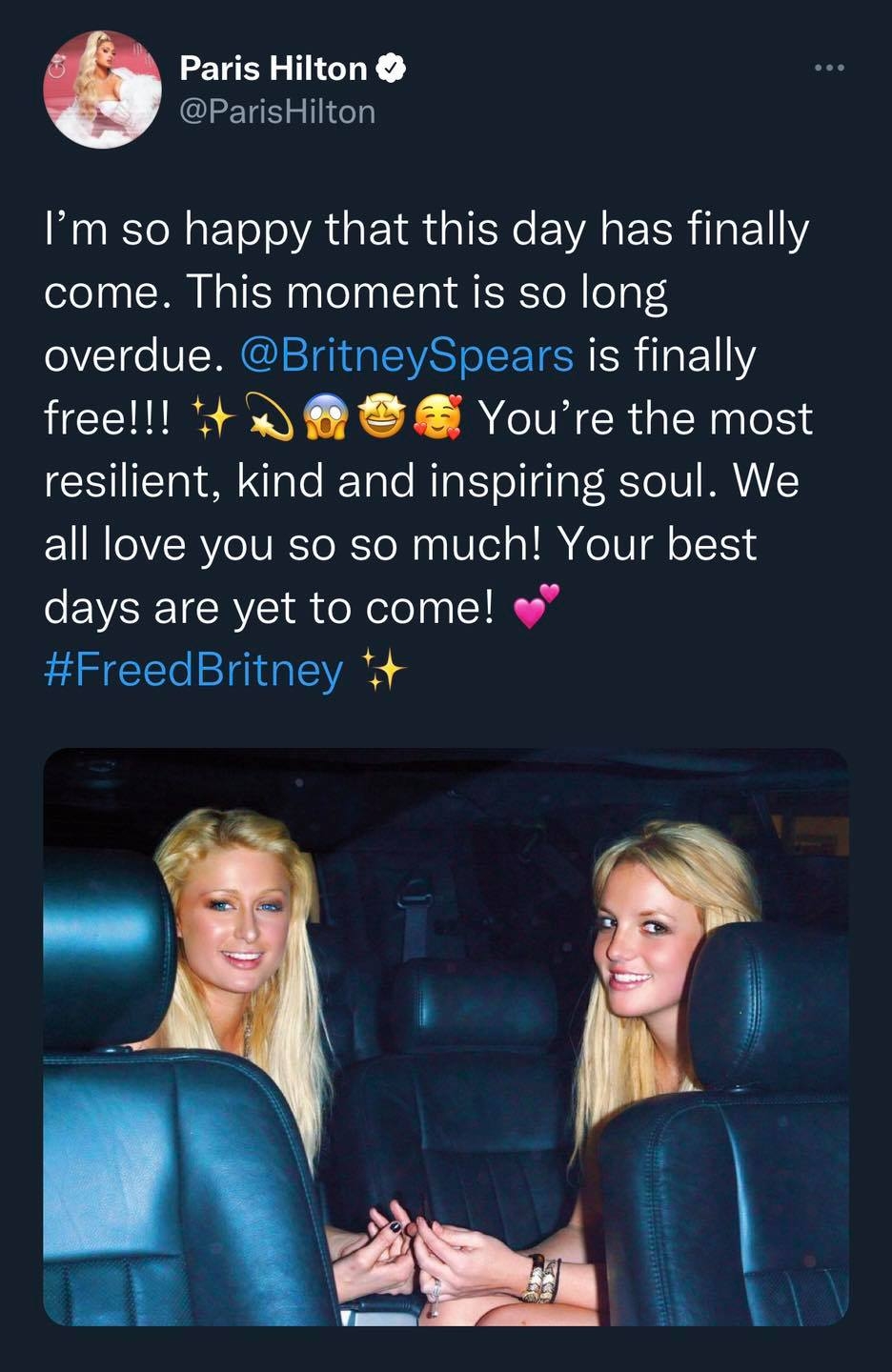 Loạt nghệ sĩ US-UK đình đám chúc mừng cho Britney Spears được tự do