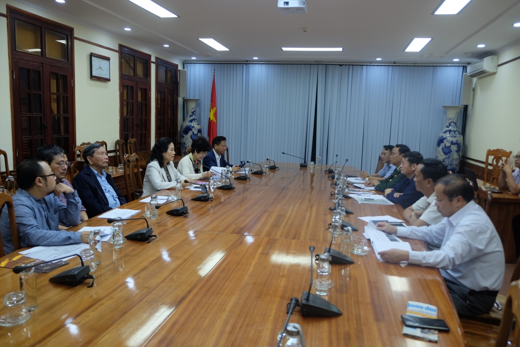 Hiệp hội Xúc tiến phát triển Điện ảnh Việt Nam gặp gỡ lãnh đạo tỉnh Quảng Bình