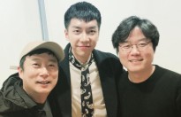 Lee Soo Geun và PD Na Young Suk đến thăm Lee Seung Gi tại phim trường 'Hoa du ký'