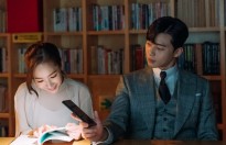 'Thư ký Kim': Park Seo Joon nhìn Park Min Young đắm đuối trong thư viện