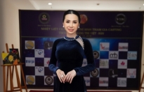 Mrs Universe Vietnam 2018 Châu Ngọc Bích khoe nhan sắc rạng rỡ làm giám khảo cuộc thi tài năng Việt Hàn
