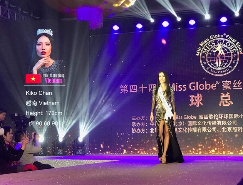 kiko chan gianh giai trang phuc da hoi dep nhat va top 6 chung cuoc tai miss globe 2018