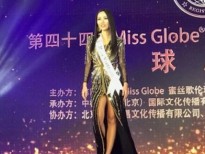 a hau huynh yen nhi dai dien viet nam sang albania du thi miss globe 2018