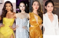 Minh Tú, Hà Thu, Dương Yến Nhung, Trà Ngọc Hằng, Nam Anh đọ dáng trên thảm đỏ WeChoice Awards 2019