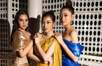 Hoa hậu Mỹ Linh, Tiểu Vy, Thùy Linh 'đọ sắc' chung một khung hình
