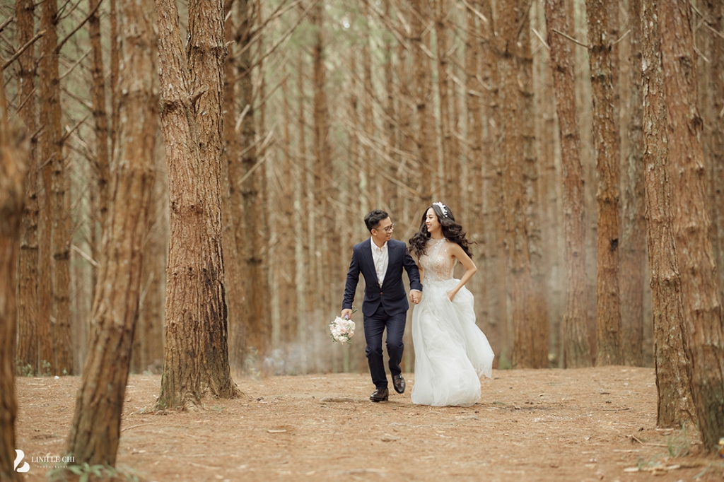 Trọn bộ ảnh cưới của Á hậu Thúy An và bạn trai hơn 10 tuổi: Cô dâu nhan sắc rạng ngời, chú rể điển trai phong độ