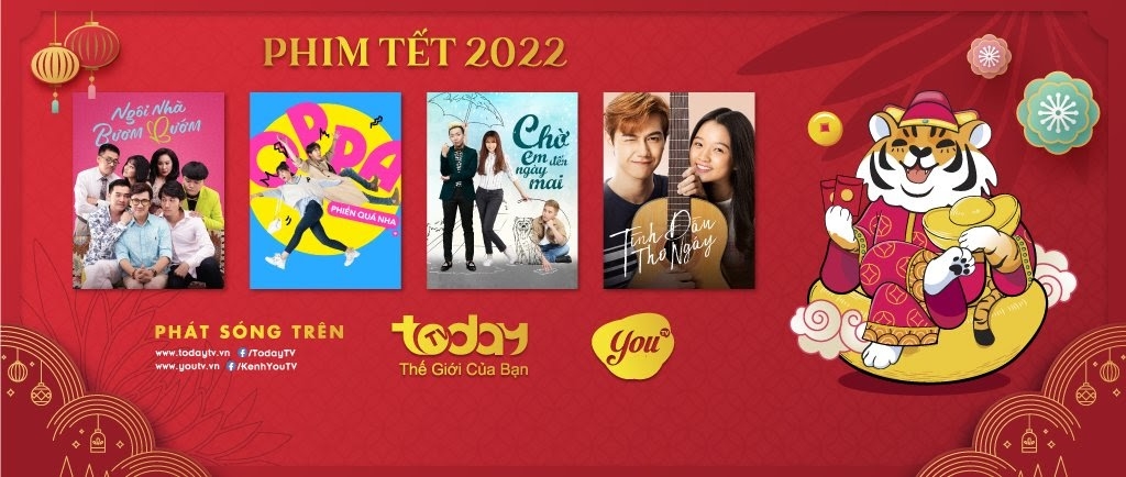 'Chờ em đến ngày mai' và top 3 phim Tết 'cực đỉnh' sẽ xông đất trên TodayTV và YouTV