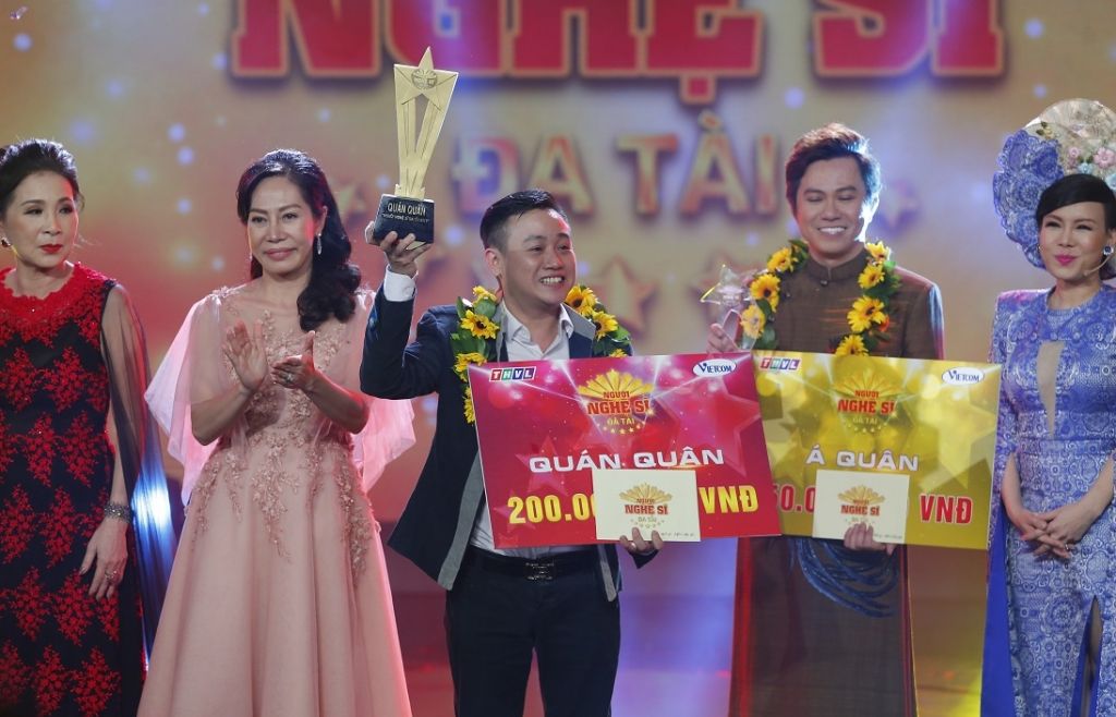 Trưởng nhóm X-Pro đoạt giải Quán quân 'Người nghệ sĩ đa tài 2017'