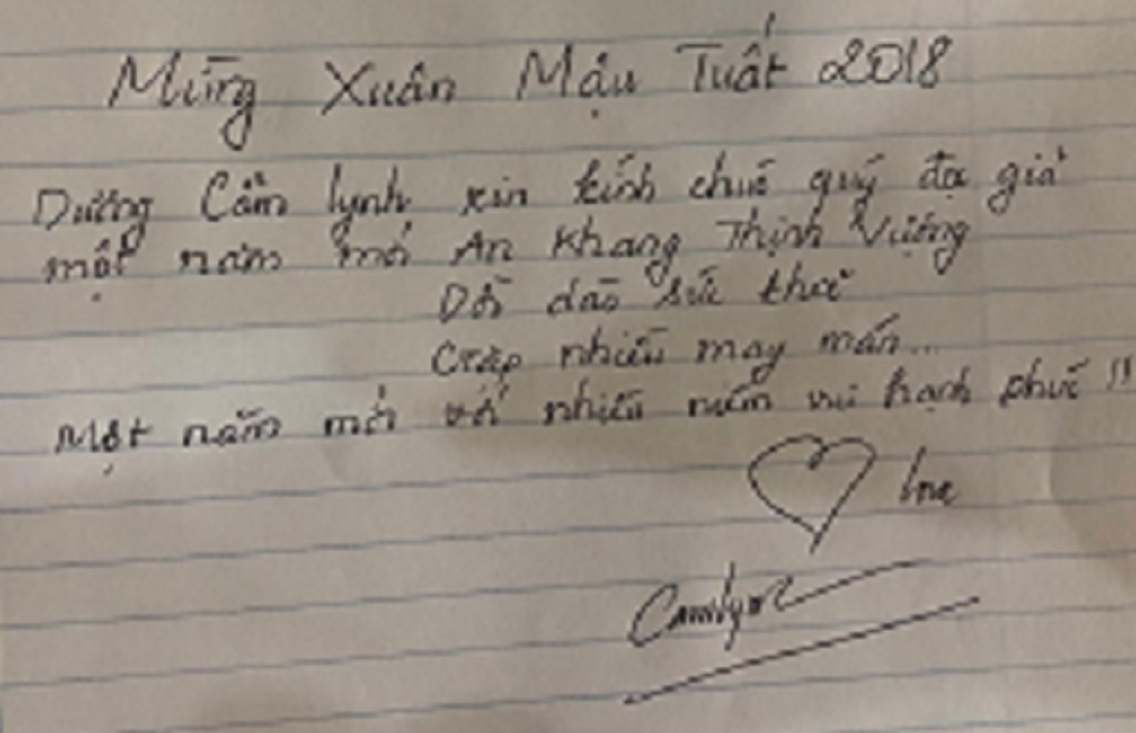nghe si viet mung xuan voi ban doc tgda