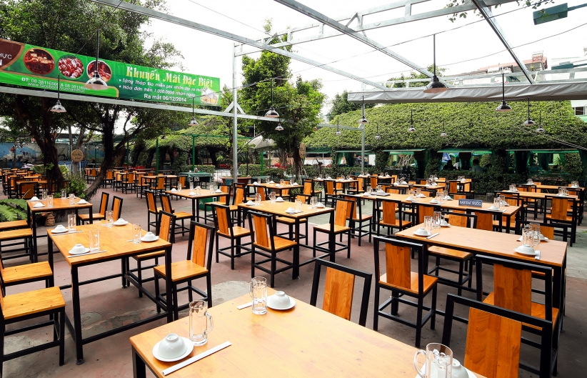 Vườn ẩm thực Lộc Ấn: Không gian xanh mát cùng hương vị khó quên…