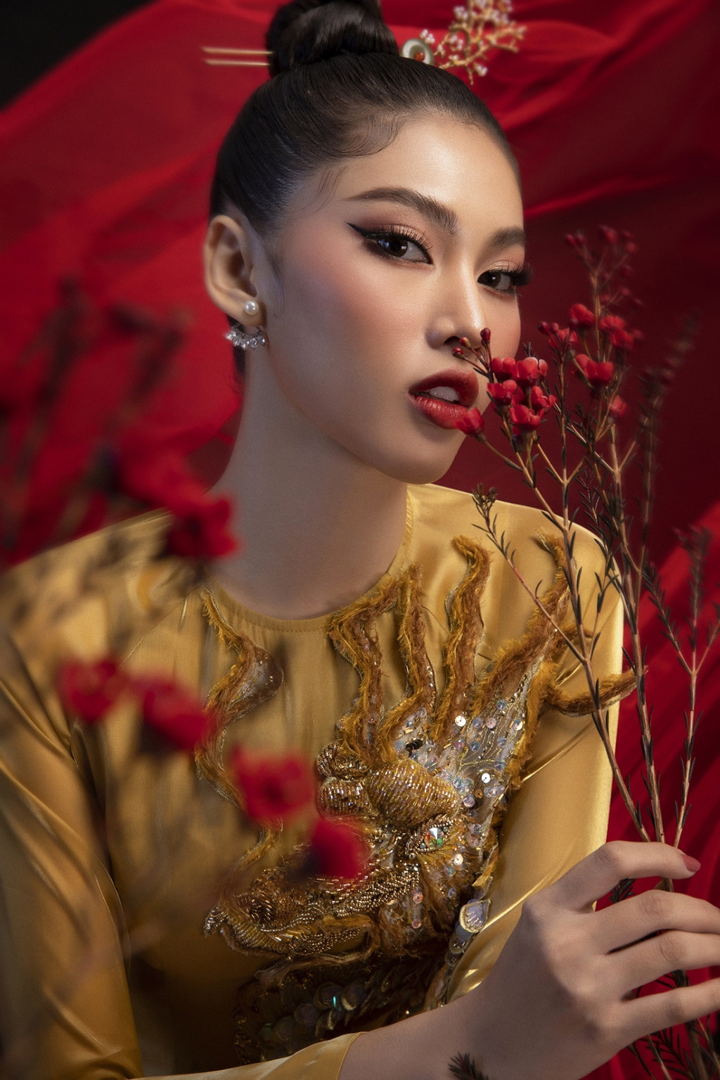 Hé lộ bản phác thảo quốc phục của Á hậu Ngọc Thảo đem đến 'Miss Grand International 2020'