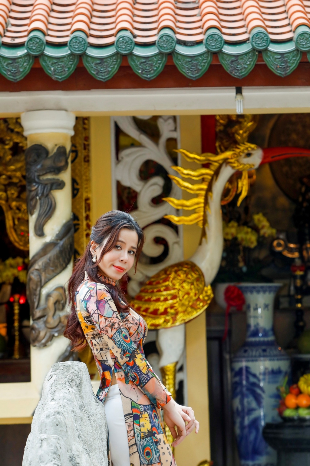 Hoa hậu Oanh Lê 'gây thương nhớ' với bộ ảnh 'tinh tế' dịp đầu xuân
