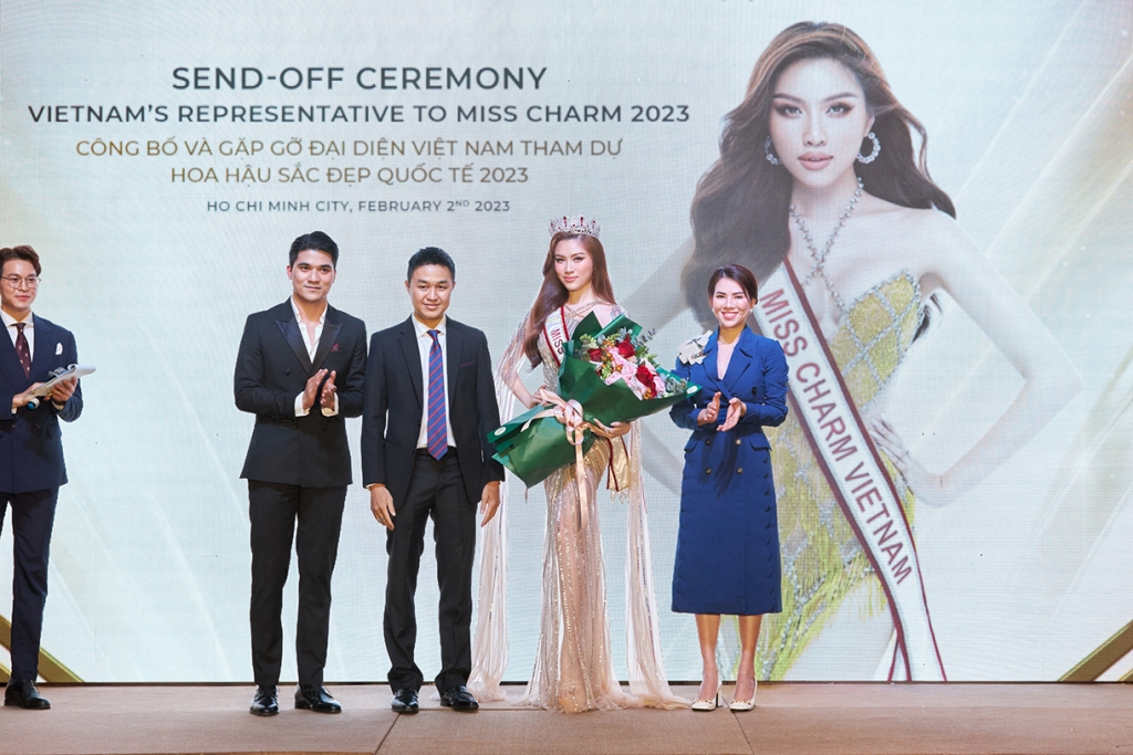 Thanh Thanh Huyền đại diện Việt Nam tại 'Miss Charm 2023'