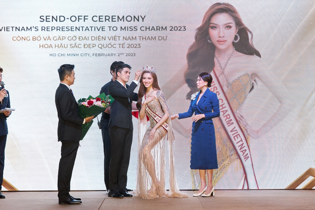 Thanh Thanh Huyền đại diện Việt Nam tại 'Miss Charm 2023'