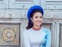 18 thí sinh tài năng nhất tỏa sáng trong áo dài Việt Hùng