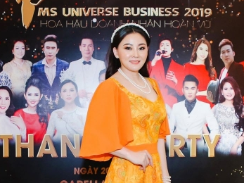 Hoa hậu Nguyễn Kim Nhung sang trọng, quyến rũ tại sự kiện mới