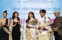 Ngọc Trinh & Hoa hậu Phương Khánh trao vương miện cho Hoa khôi thanh lịch trường Sân khấu Điện ảnh TP. HCM