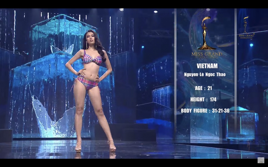 Xuất thần trong đêm bán kết, Ngọc Thảo lọt thẳng top 20 'Miss Grand International 2020'