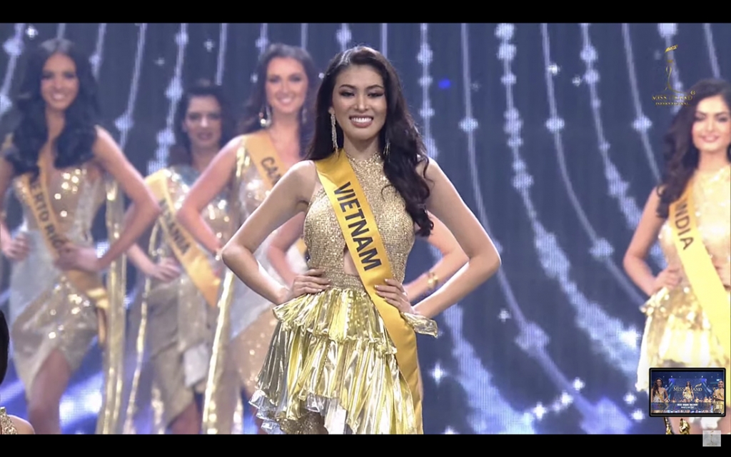 Xuất thần trong đêm bán kết, Ngọc Thảo lọt thẳng top 20 'Miss Grand International 2020'