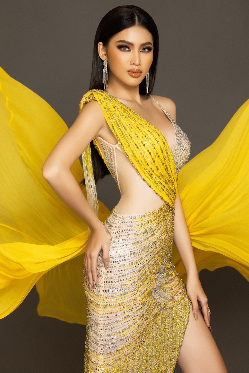 Xuất thần trong đêm bán kết, Ngọc Thảo lọt thẳng top 20 'Miss Grand International 2020'