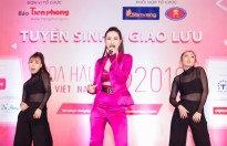 Đông Nhi cùng học trò Uni5 'đốt cháy' sân khấu tại tour quảng bá 'Hoa hậu Việt Nam 2018'