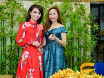 Mai Thu Huyền chúc mừng Hoa khôi Thanh Xuân khai trương Spa mới