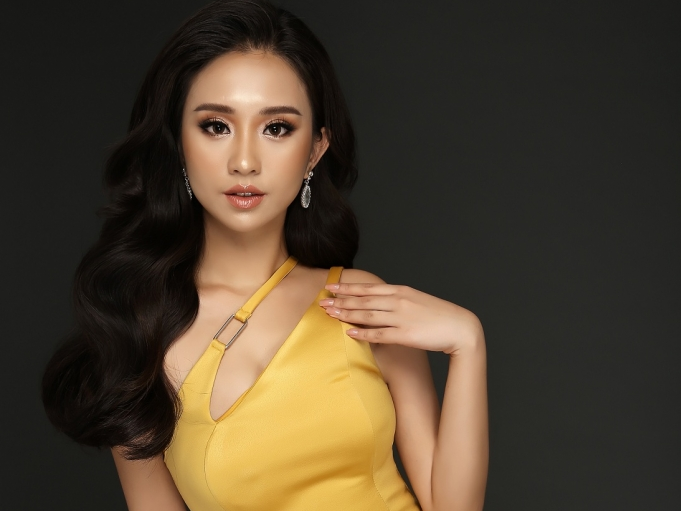 Chân dung người đẹp cao 1m72 giành vương miện 'Hoa hậu thế giới người Việt tại Pháp'