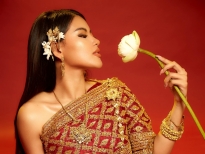 Ly Na Trang diện trang phục dân tộc Khmer đón Tết cổ Truyền Chol Chnam Thmay 2020