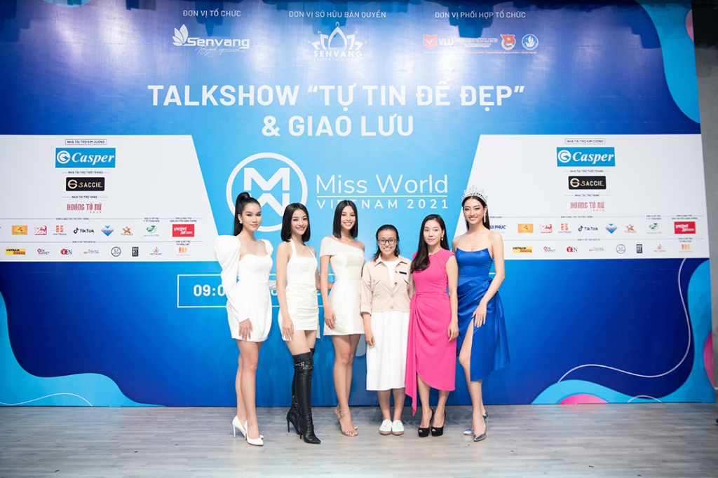 'Tự tin để đẹp' talkshow giao lưu cùng Lương Thuỳ Linh, Lona Kiều Loan, Tiểu Vy truyền cảm hứng cho hàng nghìn sinh viên Đại Học