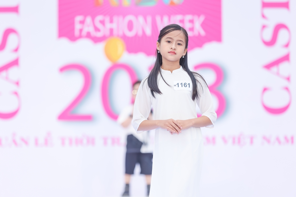 Không khí sôi động và 'nghẹt thở' tại sự kiện casting 'Tuần lễ thời trang trẻ em - Vietnam Kids Fashion Week 2023'