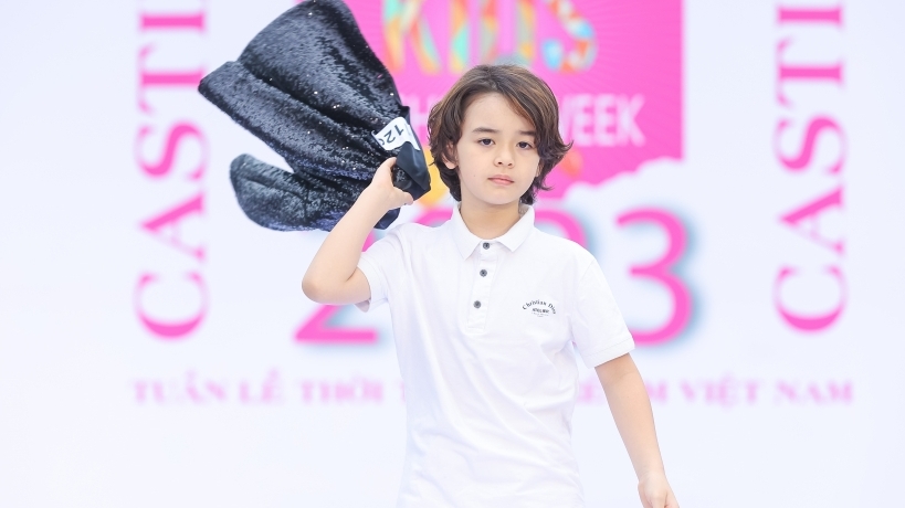 Không khí sôi động và 'nghẹt thở' tại sự kiện casting 'Tuần lễ thời trang trẻ em - Vietnam Kids Fashion Week 2023'