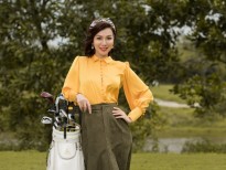 Á hoàng Golf Queen Nguyễn Hải Anh hóa thành quý cô vintage trên sân golf