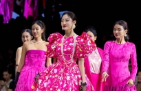 Hoa hậu Lương Thùy Linh, Quán quân Siêu mẫu châu Á Quỳnh Anh khuấy đảo sàn diễn