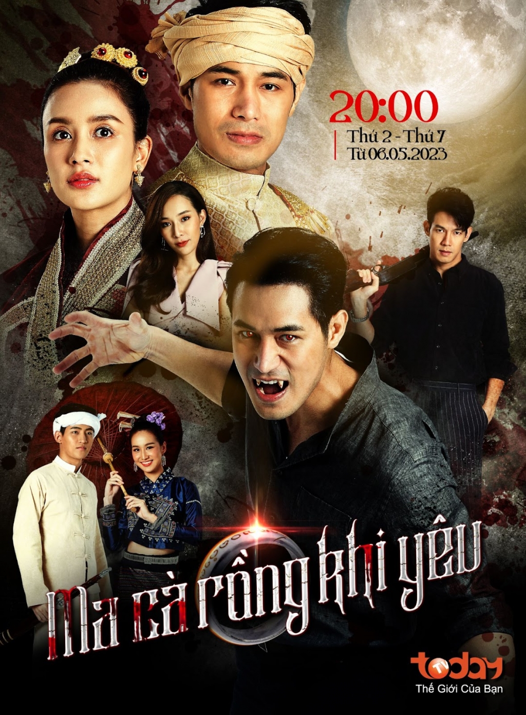 Ma cà rồng phiên bản truyền hình Thái Lan 'làm mưa làm gió' màn ảnh Việt