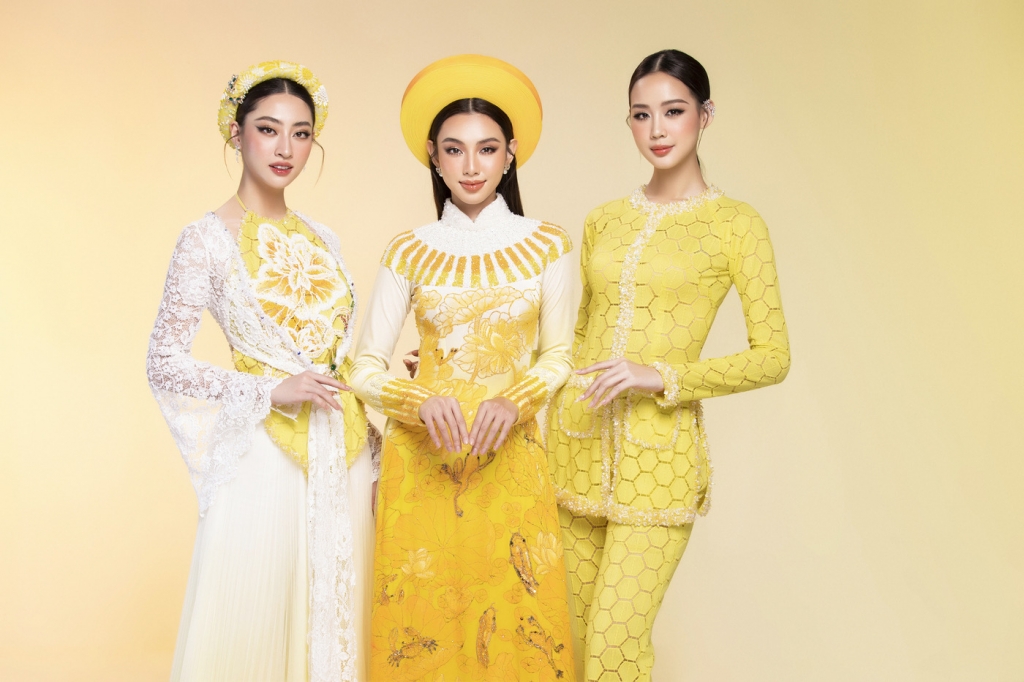 Hoa hậu Thùy Tiên, Lương Thùy Linh, Bảo Ngọc đọ sắc trong trang phục 3 miền