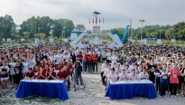 Sinh viên hào hứng tham gia tất cả hoạt động tại 'School Fest' để nhận quà từ nhãn hàng dầu nhớt Kixx