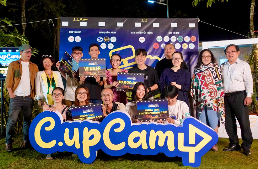 Cháy hết mình ở 'C.UP Camp' - Sân chơi kết nối, sáng tạo truyền thông dành cho giới trẻ