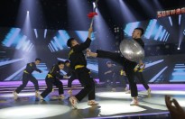 Trình diễn võ nhạc về người tự kỷ, nhóm Lửa Thiêng xuất sắc giành tấm vé vào vòng bán kết