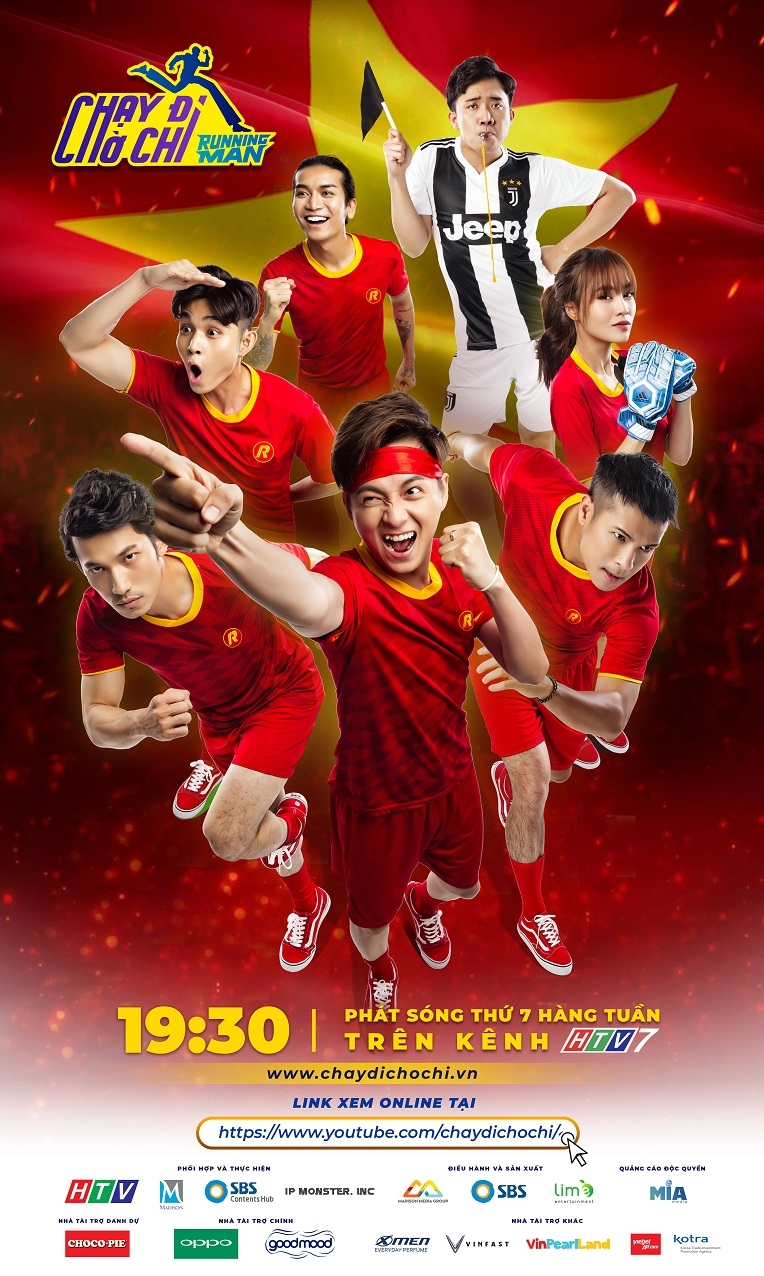 dan cast chay di cho chi tung poster tao dang ba dao co vu doi tuyen bong da viet nam tham gia kings cup 2019